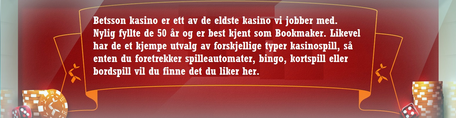 Bli medlem hos Betsson kasino!